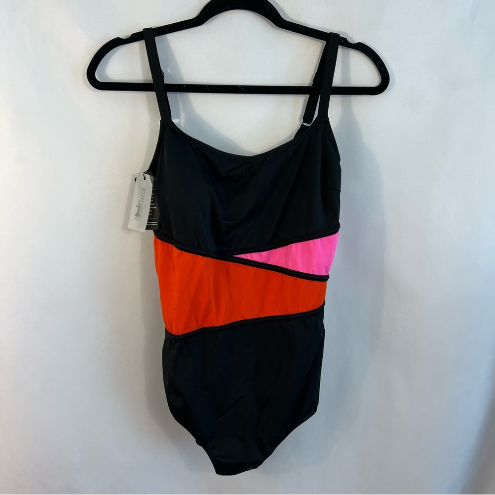 Kiss Lace Women's One Piece Bathing Suit Plus Size 3XL Swim Swim Wear